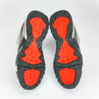 Rare Nike Air Retro trainers silver/red