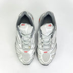 Rare Nike Air Retro trainers silver/red