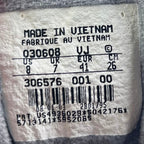 Rare Nike Air Retro trainers silver/red