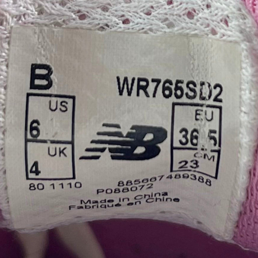New Balance 765 grey/pink UK 9