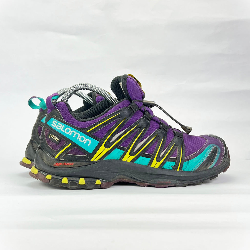 Salomon XA Pro 3D GTX Gore-Tex purple/black/yellow UK 6.5