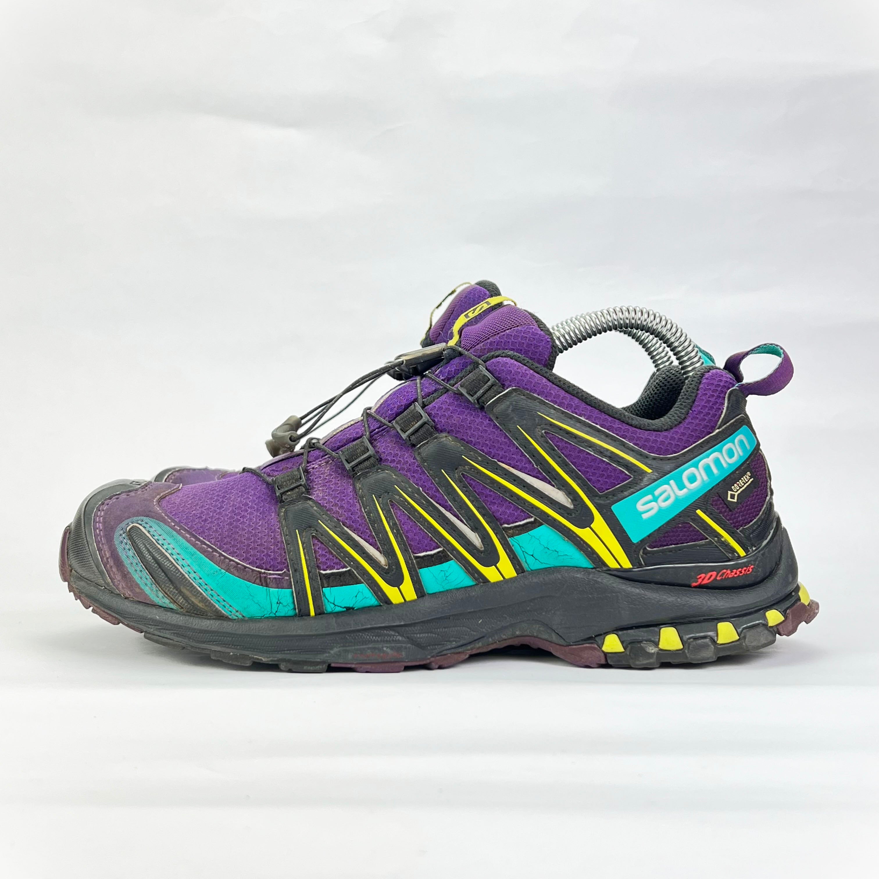 Salomon XA Pro 3D GTX Gore-Tex purple/black/yellow UK 6.5