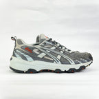 Asics Vintage grey/red runners UK 6