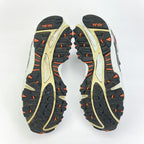 Asics Vintage grey/red runners UK 6