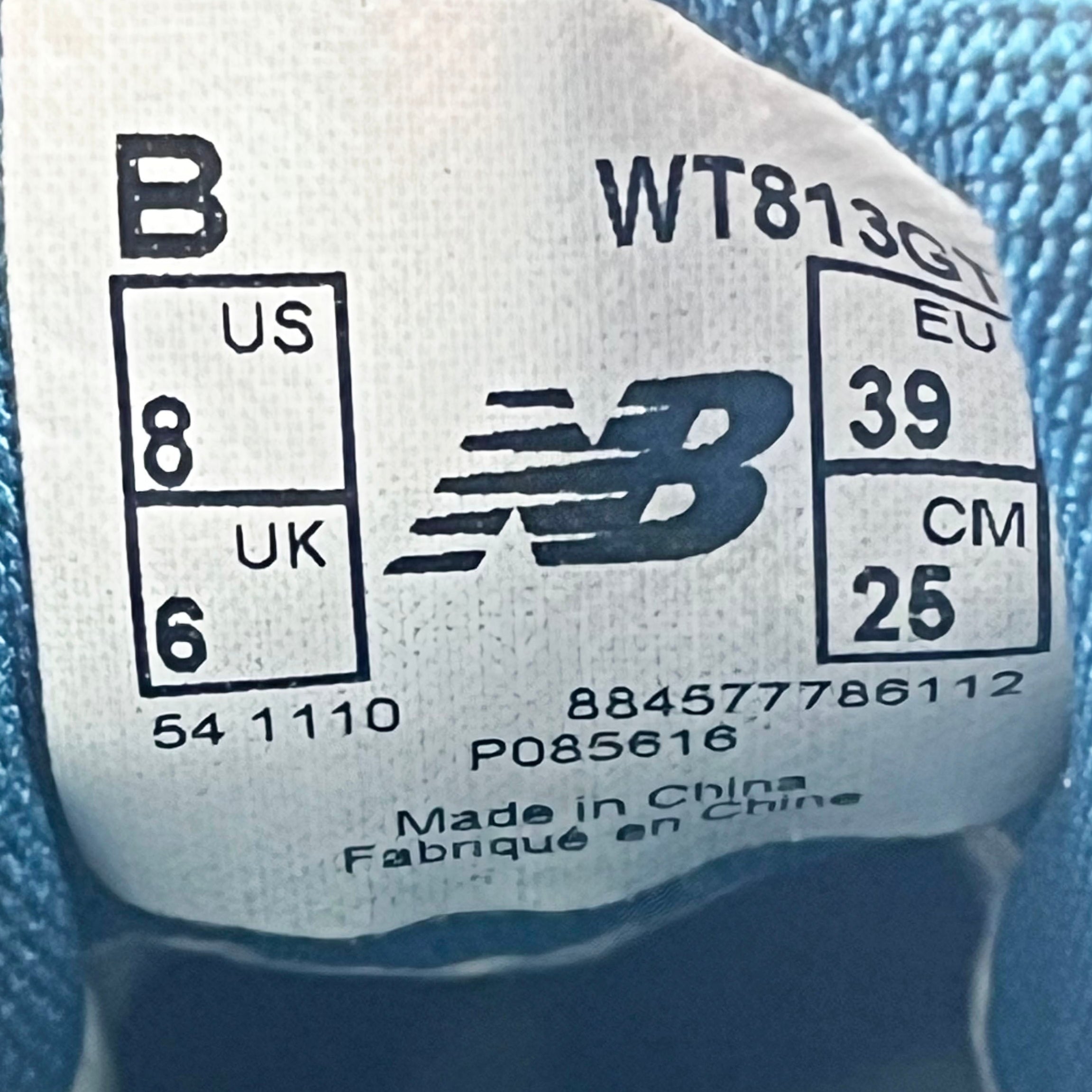 New Balance 813 GTX Gore-Tex white/blue UK 6