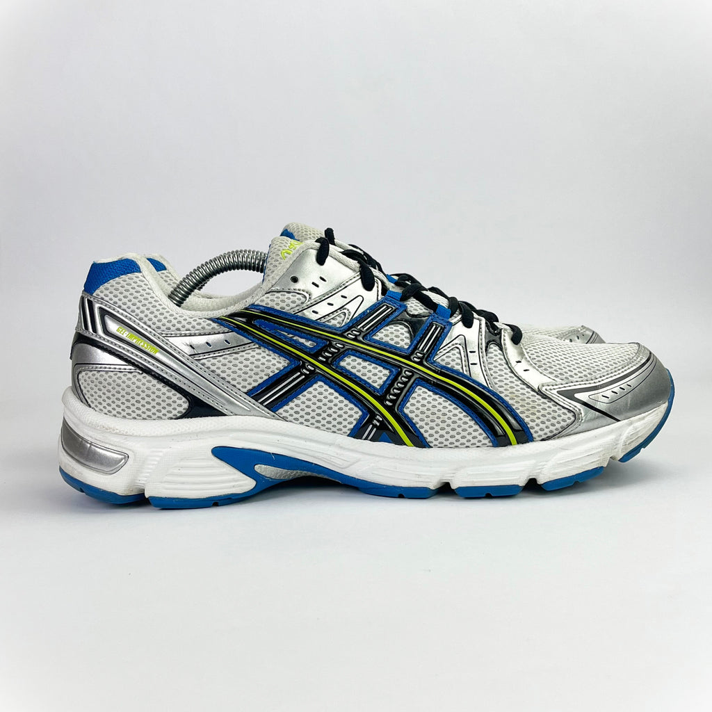 Asics Gel-Impression white/blue/yellow UK 10