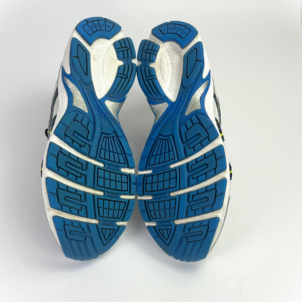 Asics Gel-Impression white/blue/yellow UK 10