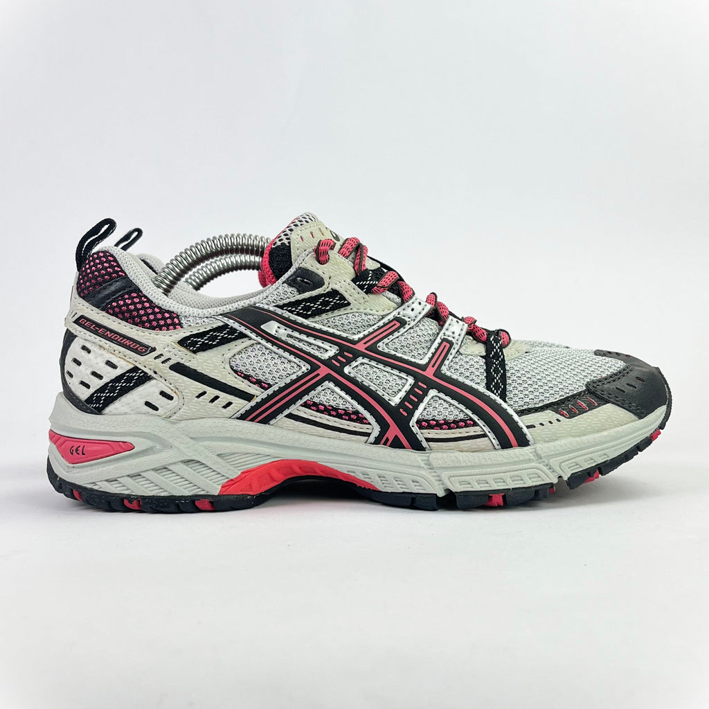 Asics Gel-Enduro 6 white/black/red UK 4