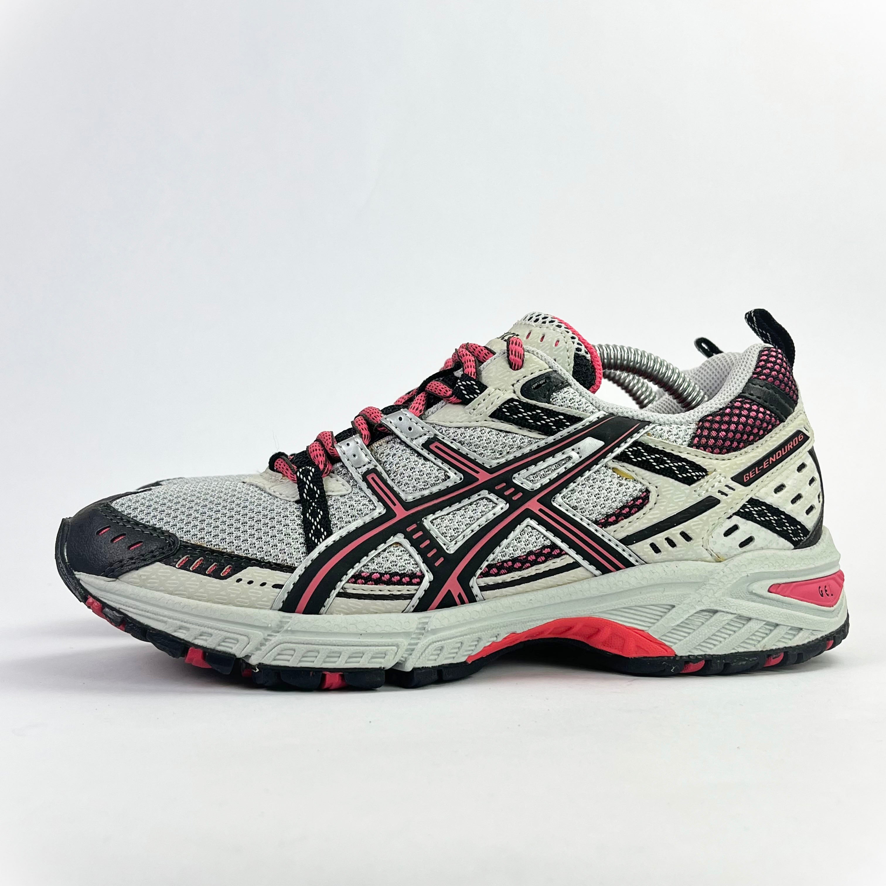 Asics Gel-Enduro 6 white/black/red UK 4