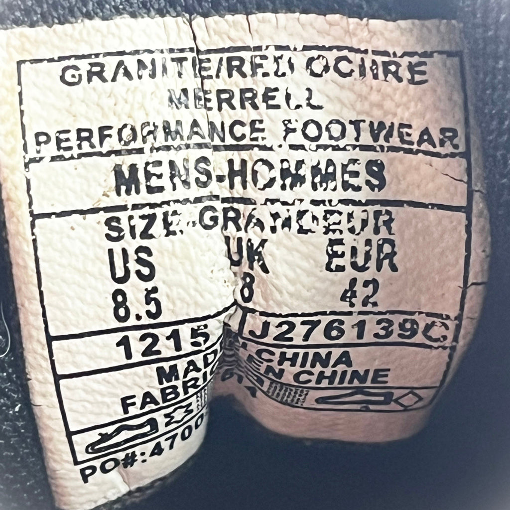 Merrell Accentor granite/red ochre UK 8