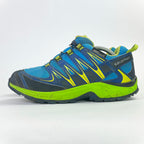 Salomon XA Pro Waterproof blue/yellow UK 5