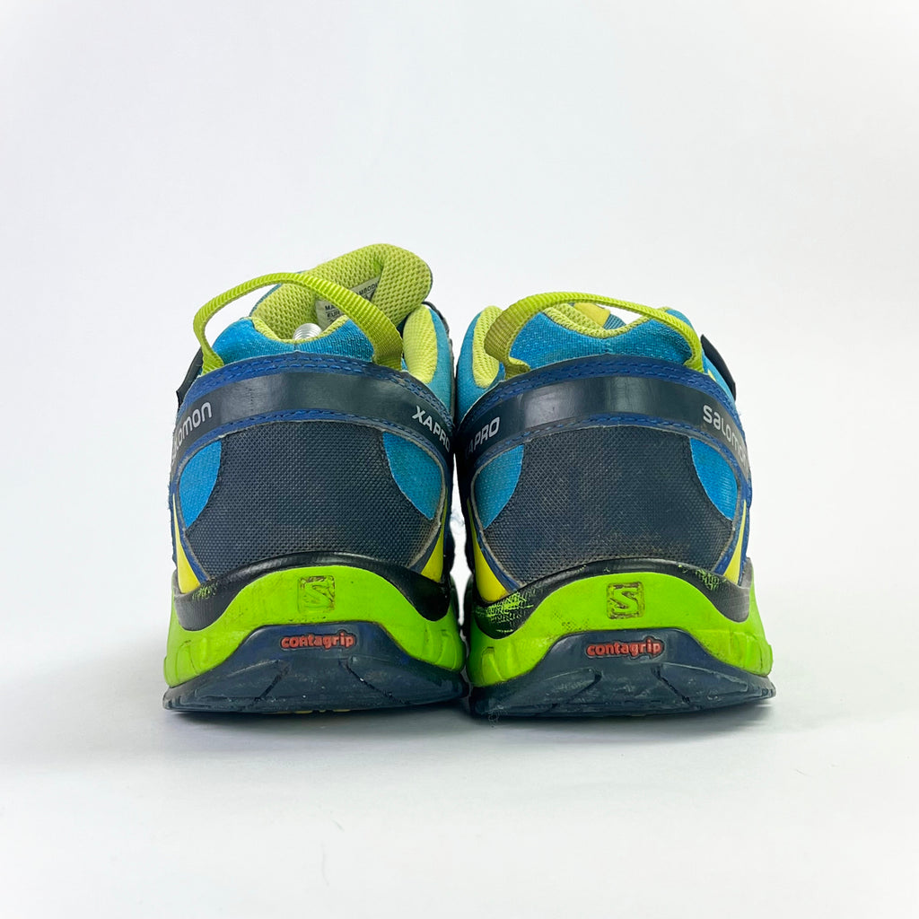 Salomon XA Pro Waterproof blue/yellow UK 5