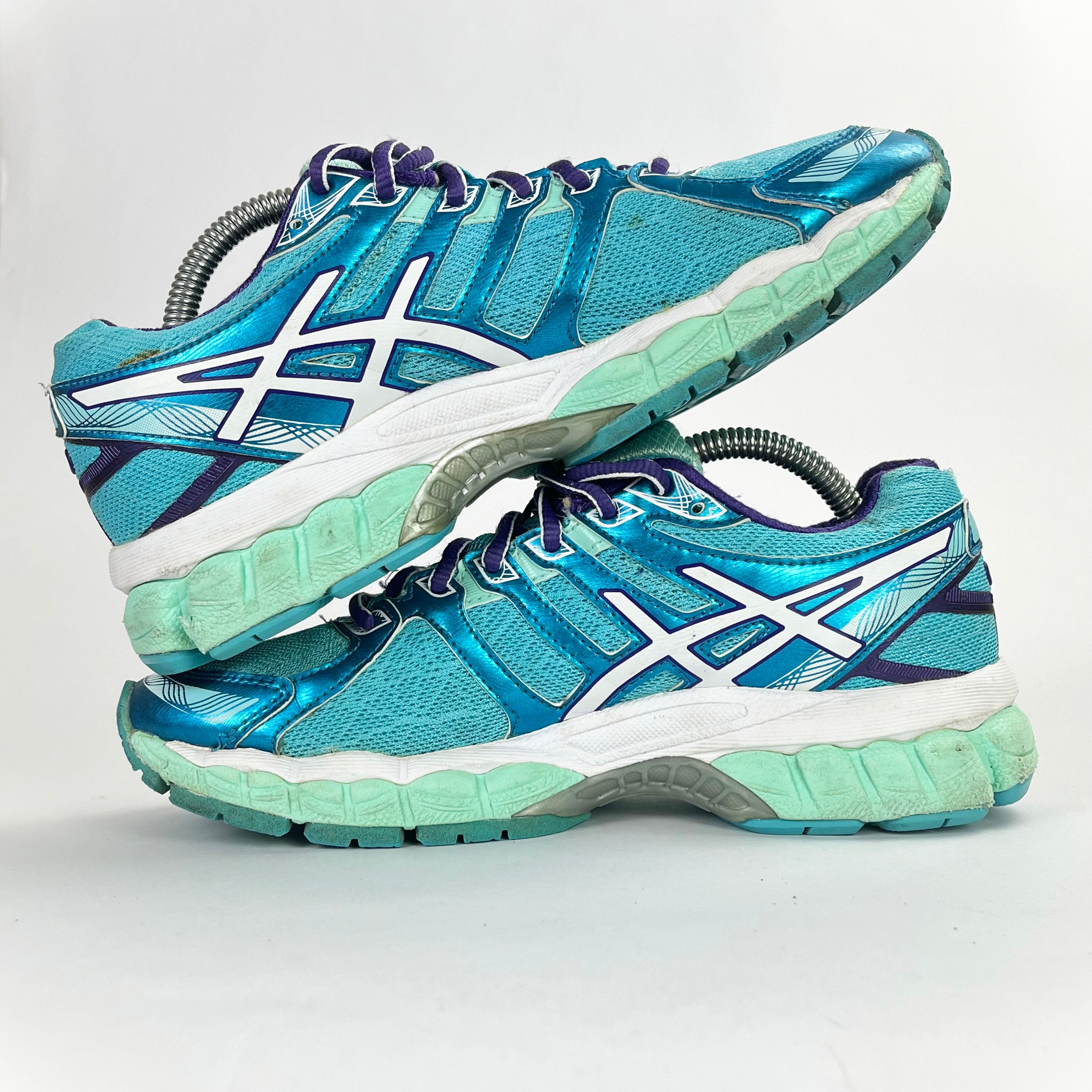 Asics Gel-Evate 3 blue/white UK 4