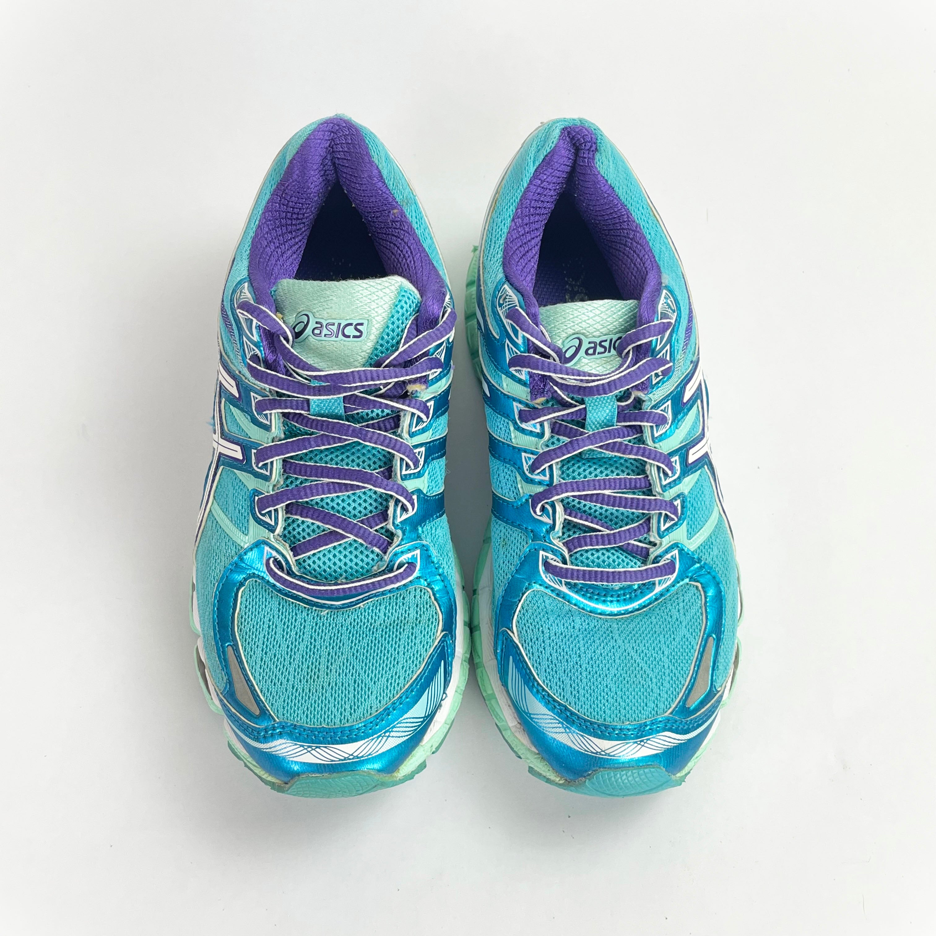 Asics Gel-Evate 3 blue/white UK 4