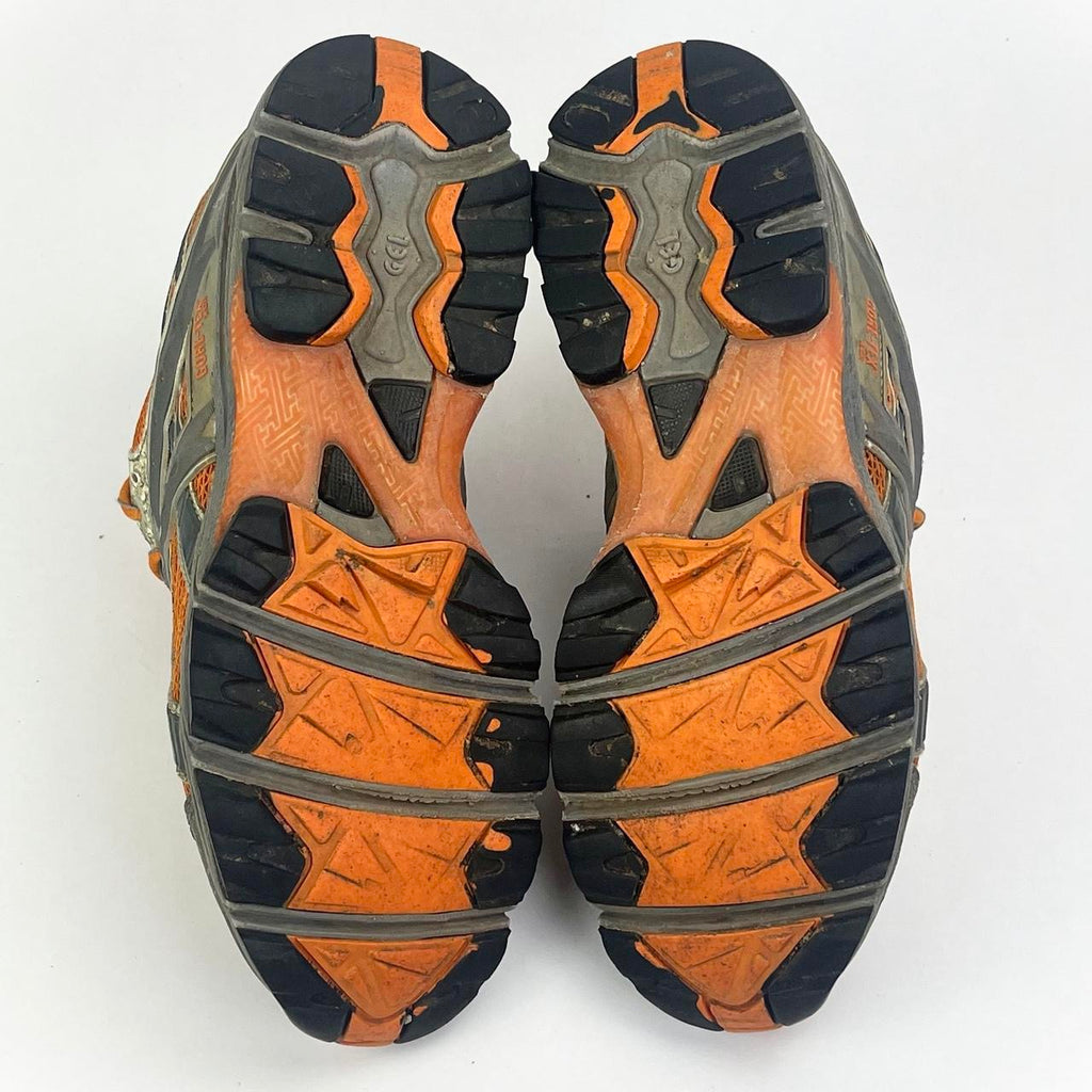 Asics Gel-Nordic GTX Gore-Tex orange/grey UK 7