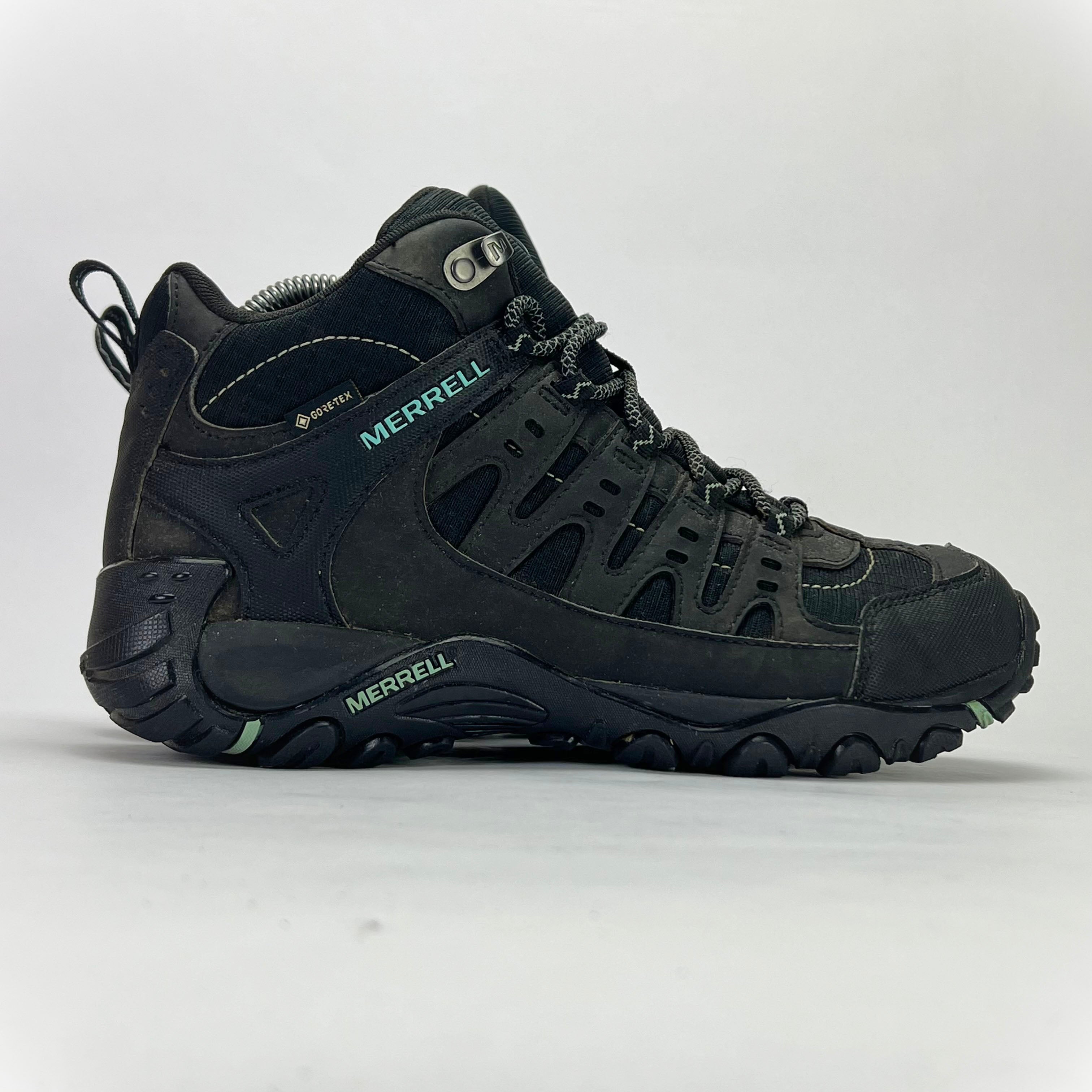 Merrell Mid Accentor Sport GTX Gore-Tex black/aqua UK 7