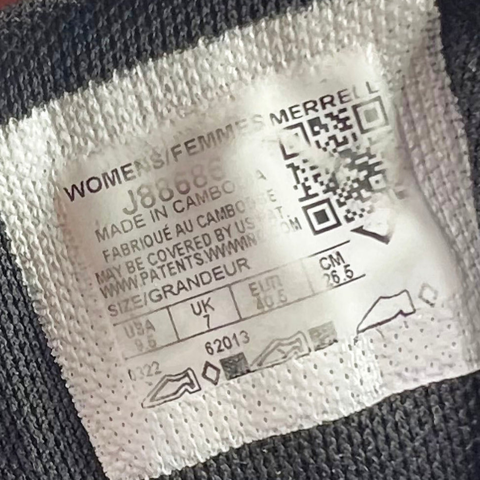 Merrell Mid Accentor Sport GTX Gore-Tex black/aqua UK 7