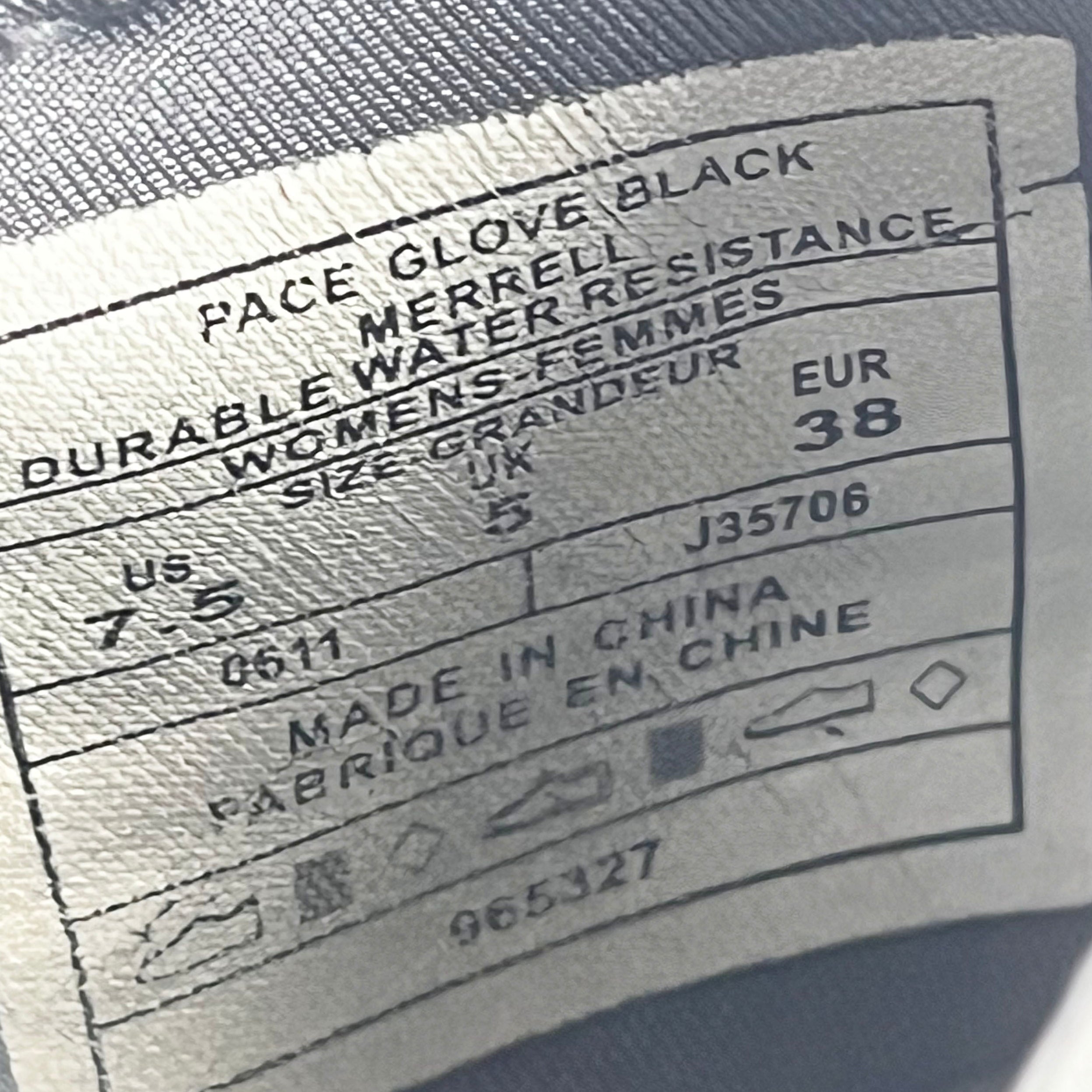 Merrell Pace Glove black/black