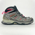 Salomon X Ultra Mid grey/red GTX Gore-Tex UK 7