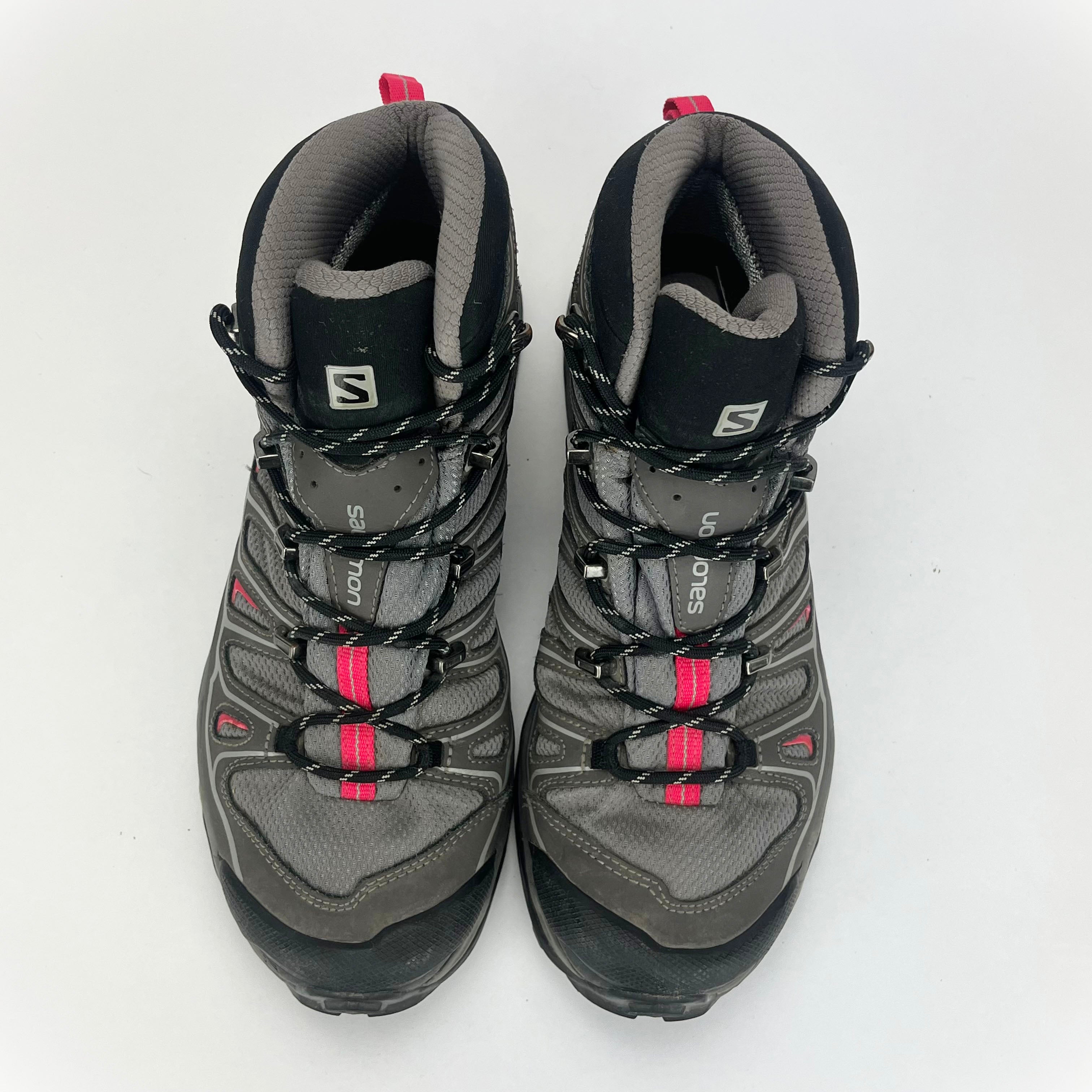 Salomon X Ultra Mid grey/red GTX Gore-Tex UK 7