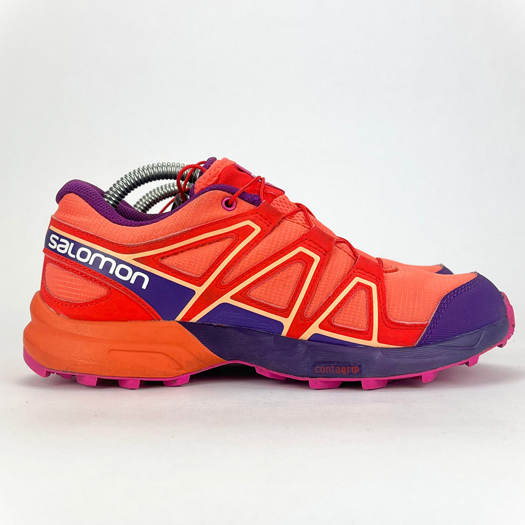 Salomon Speedcross orange/purple UK 2.5