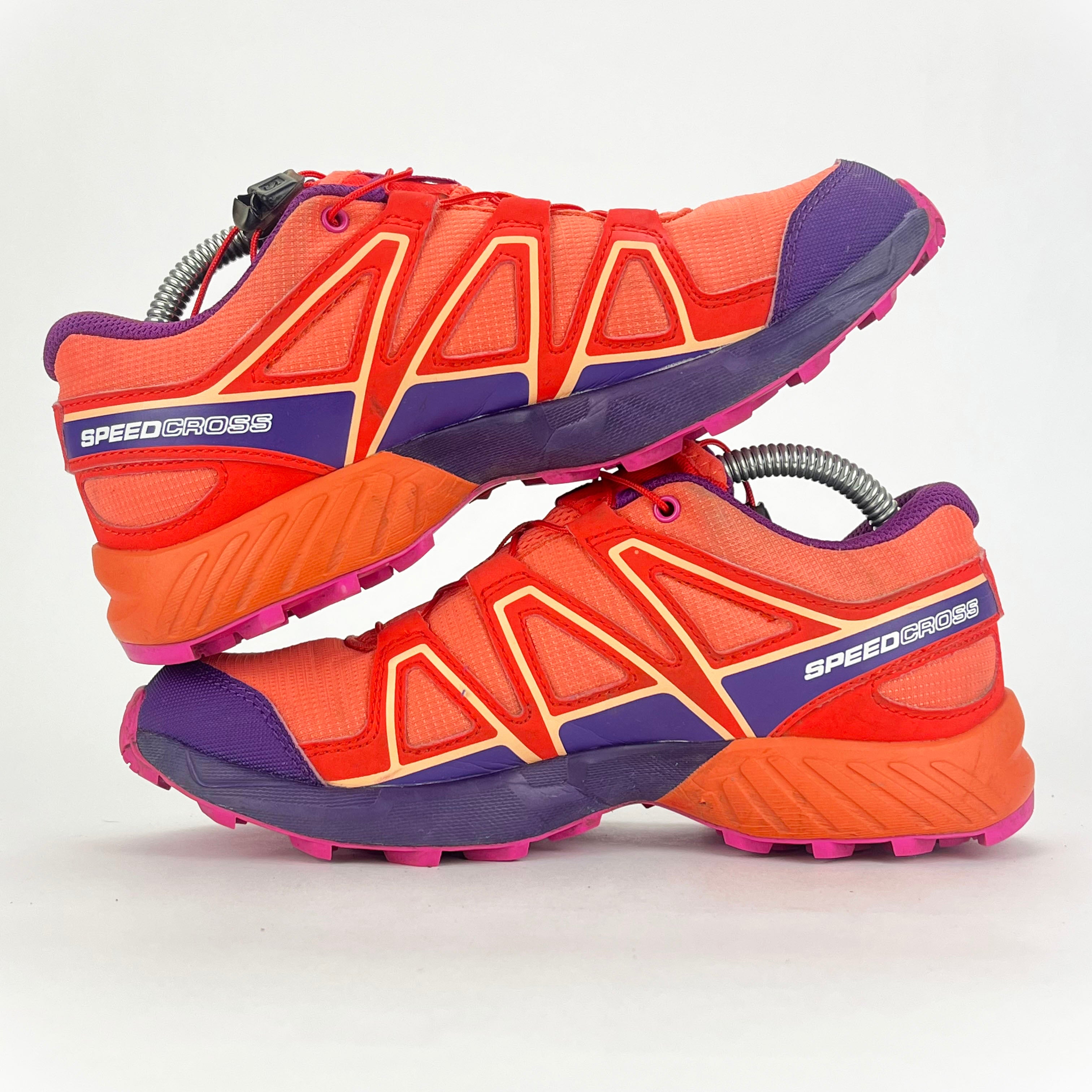 Salomon Speedcross orange/purple UK 2.5