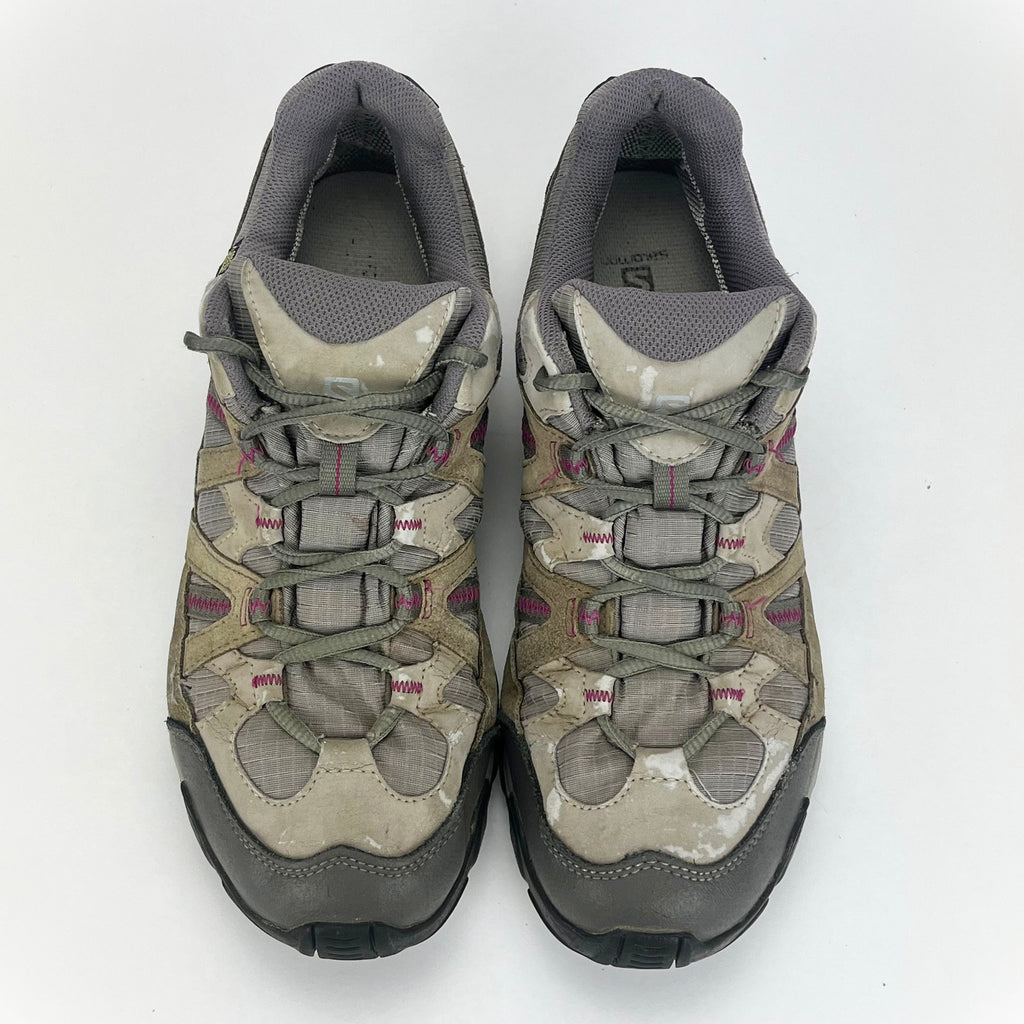 Salomon Exode Low GTX Gore-Tex grey/pink UK 8