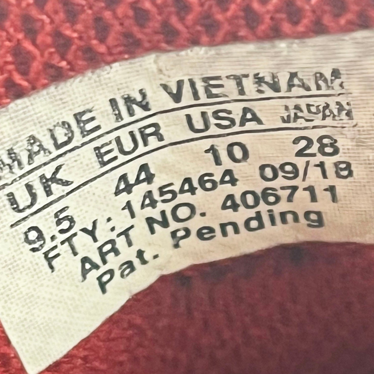 Salomon XA Pro 3D Trail Running red/black UK 9.5