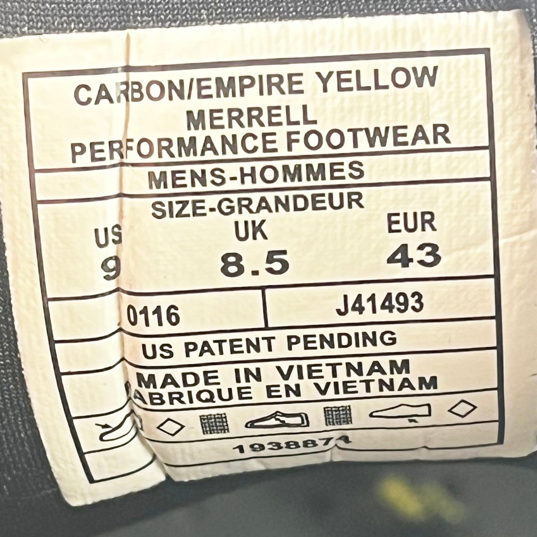 Merrell Waterpro Maipo brown/yellow UK 8.5