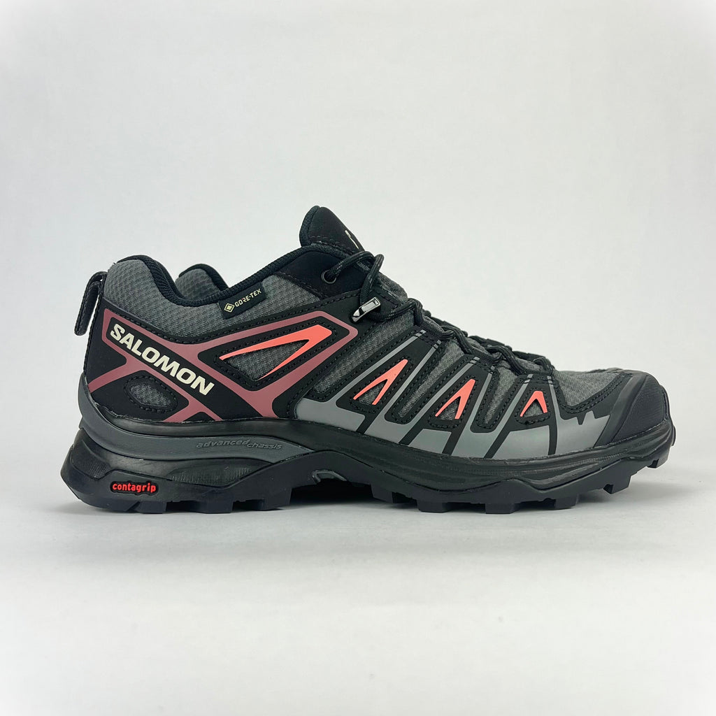 Salomon X Ultra Pioneer GTX Gore-Tex black/pink UK 5