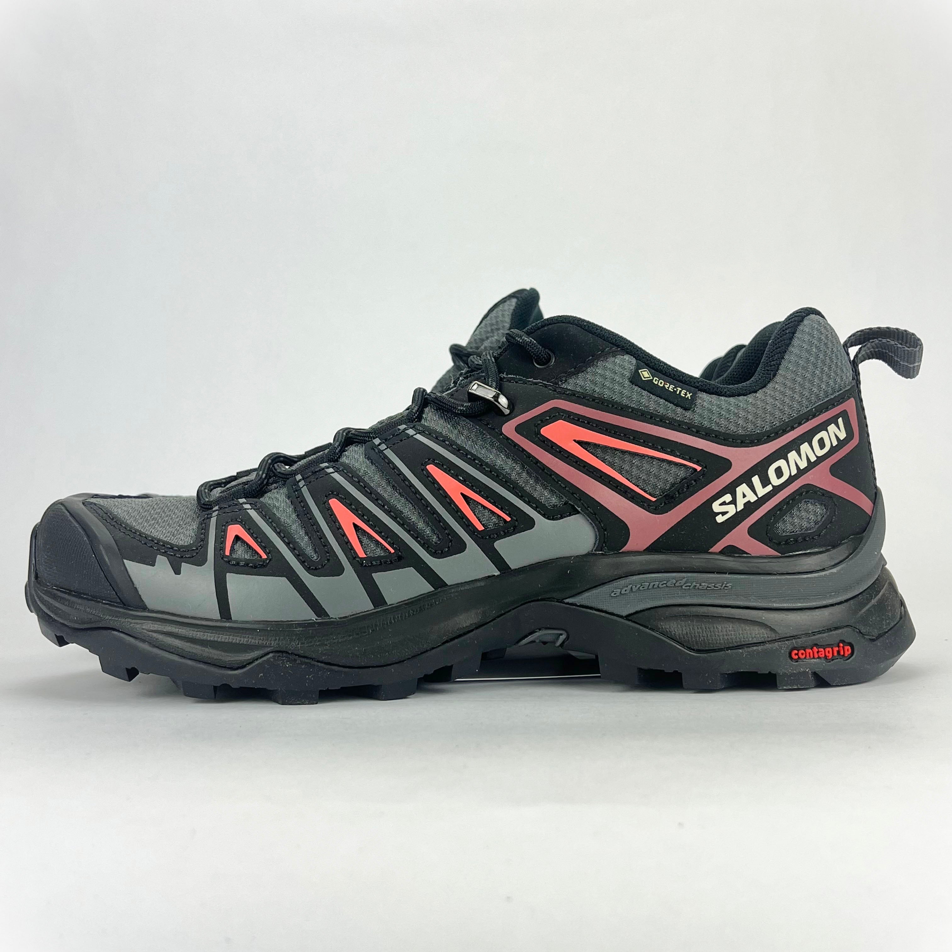 Salomon X Ultra Pioneer GTX Gore-Tex black/pink UK 5