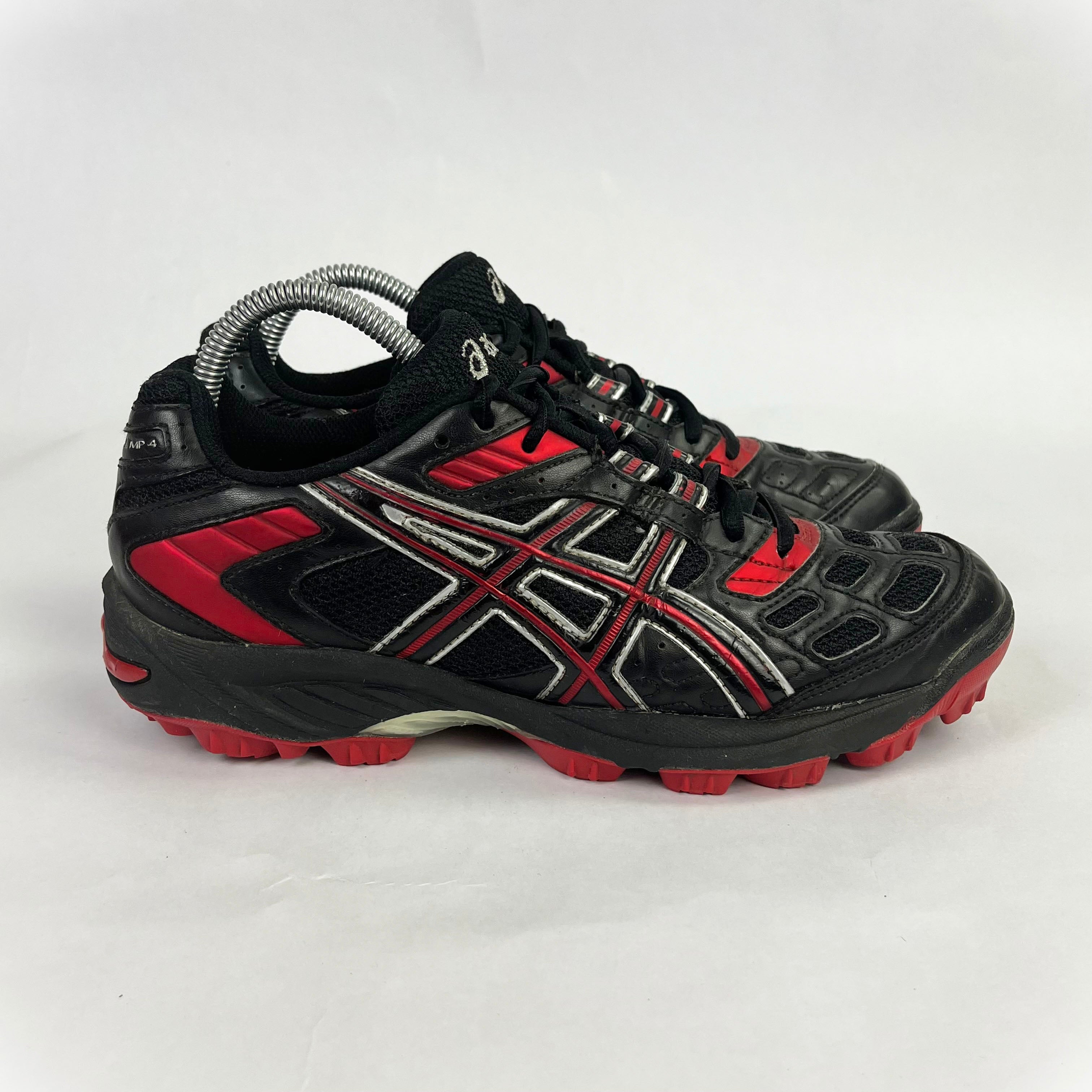 Asics Gel Lethal MP 4 black/red UK 7