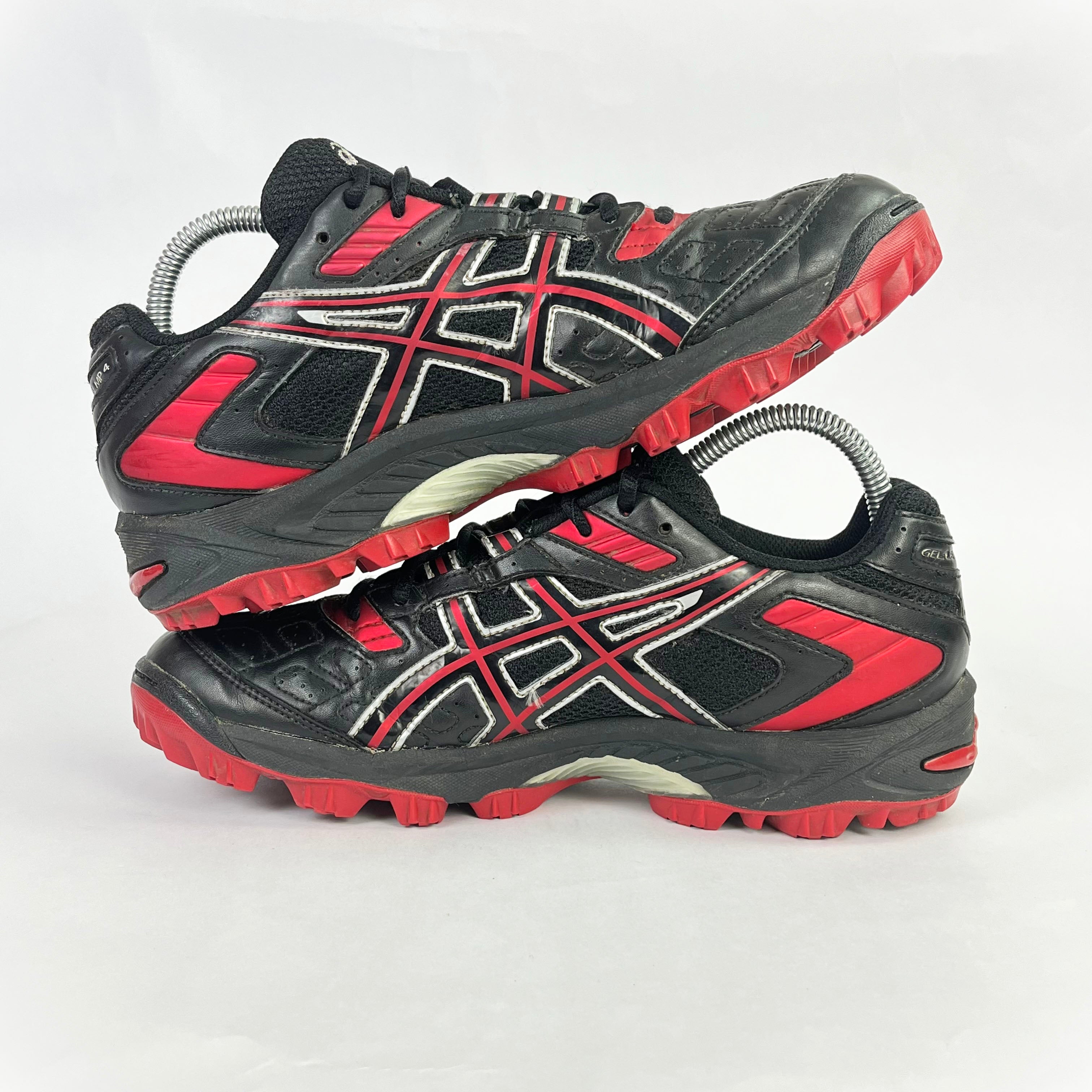 Asics Gel Lethal MP 4 black/red UK 7