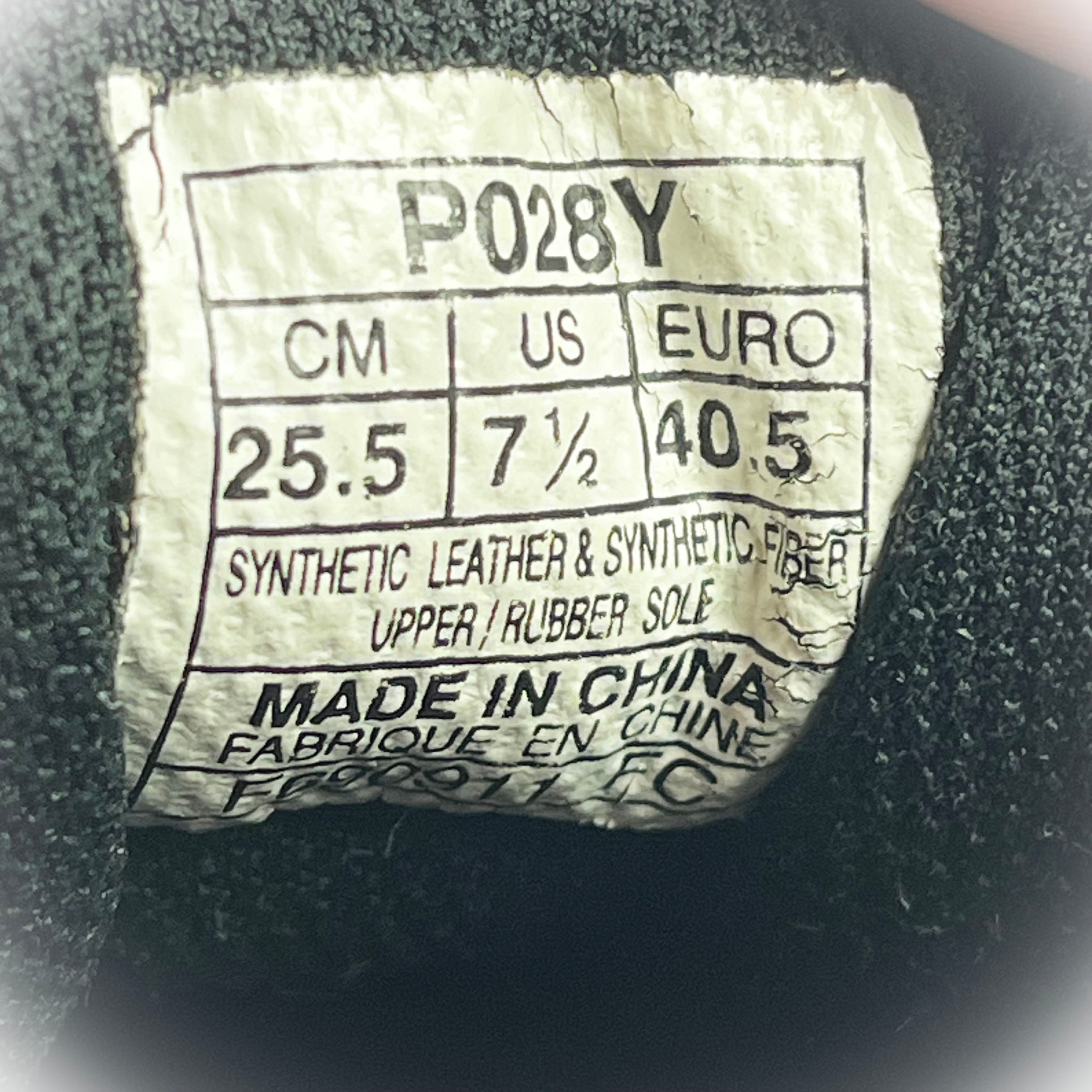 Asics Gel Lethal MP 4 black/red UK 7