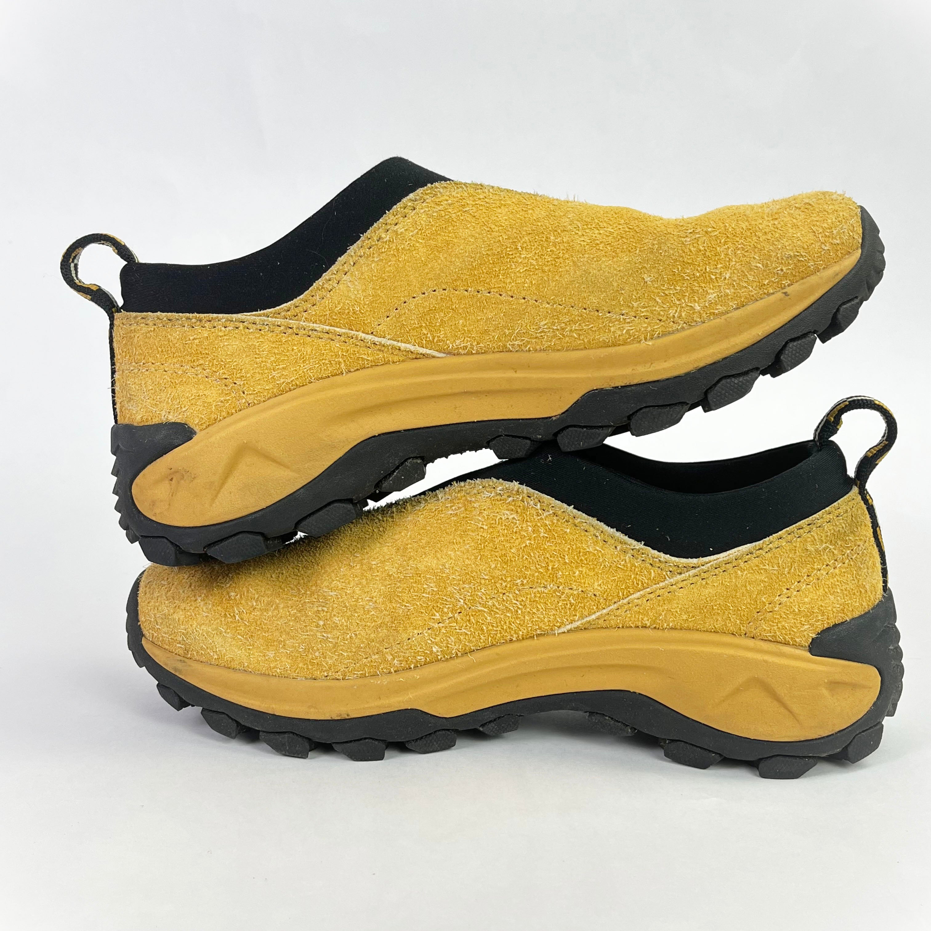 Merrell Suede Moc mustard/black SAMPLE