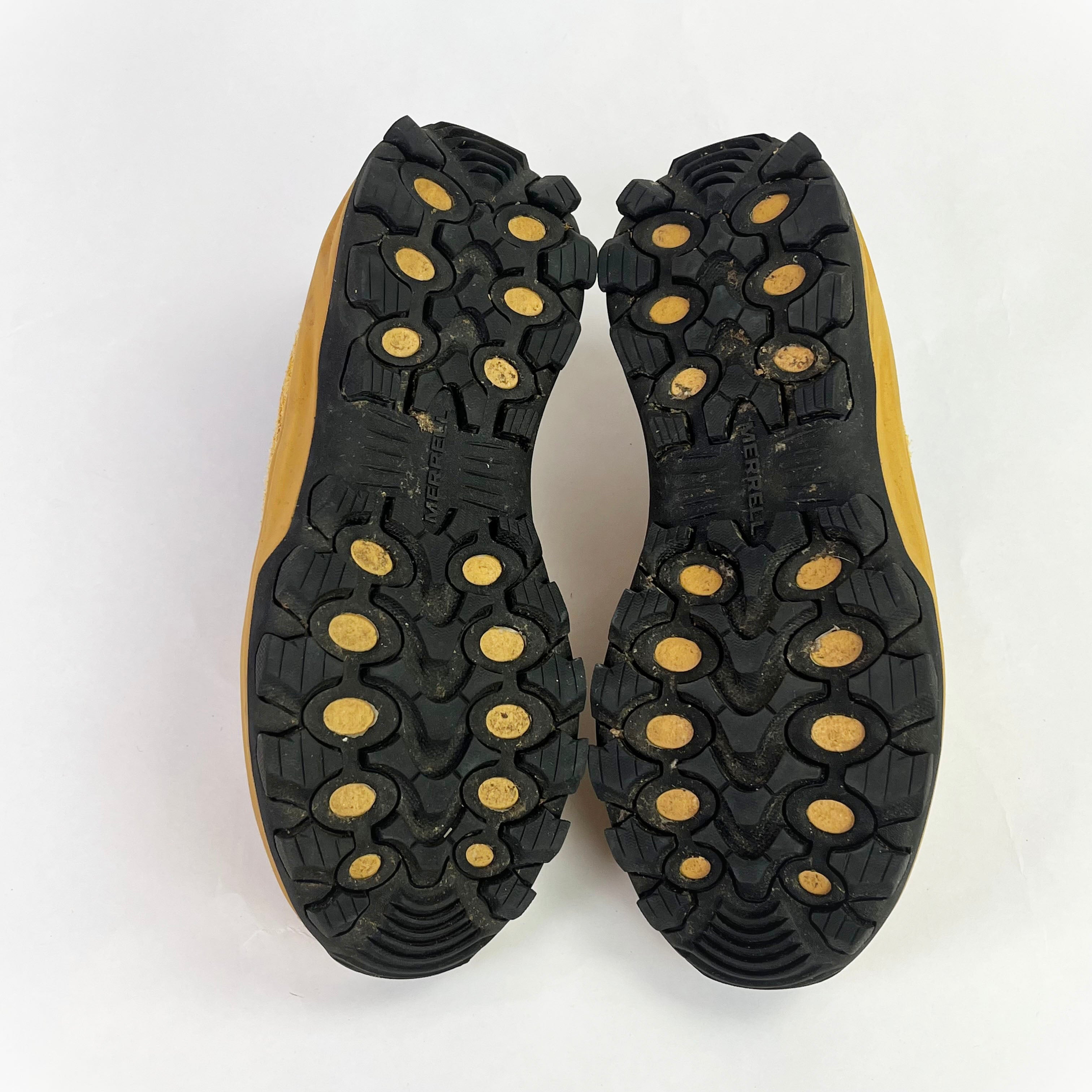 Merrell Suede Moc mustard/black SAMPLE