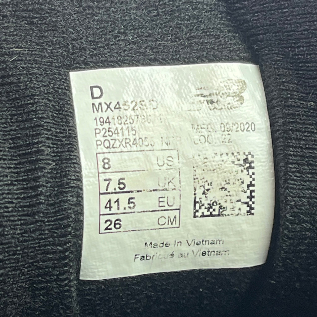 New Balance 452 white/black/red